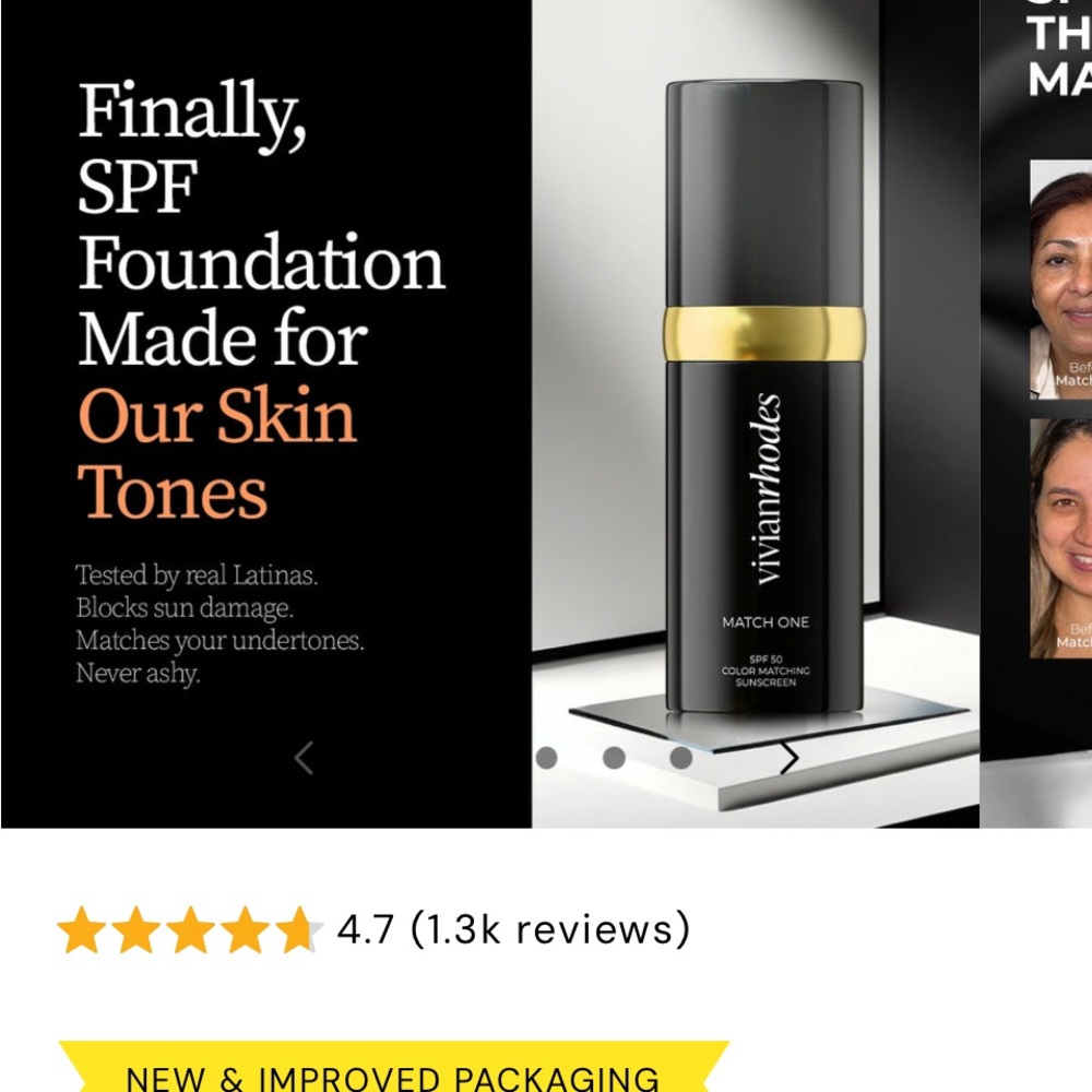 VivianRhodes Match One Color Matching with SPF 50